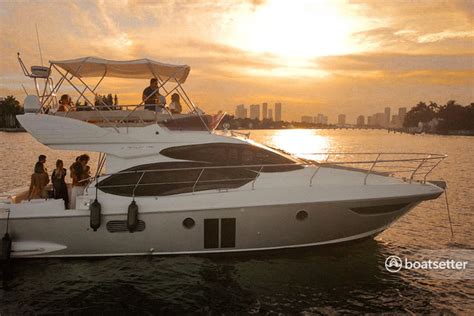 Rent A Azimut Boat In Miami Beach Fl On Boatsetter