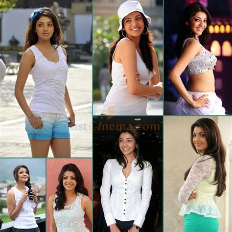 Kajal Agarwal In White Dress In Magadheera