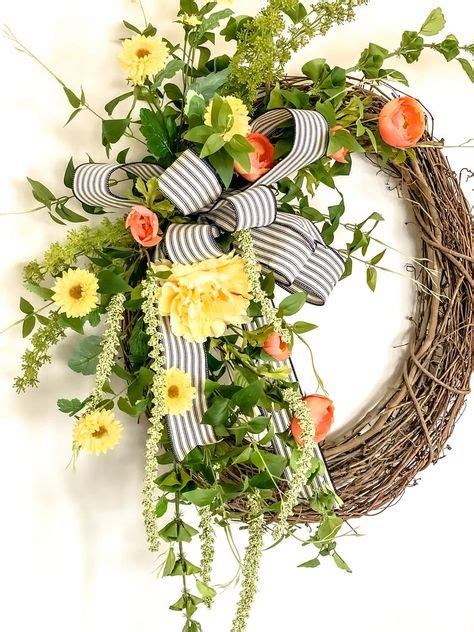 36 Summer Grapevine Wreath Ideas In 2021 Spring Wreath Wreaths