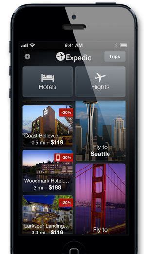 Expedia S Award Winning Travel App Beautiful Design With Stellar