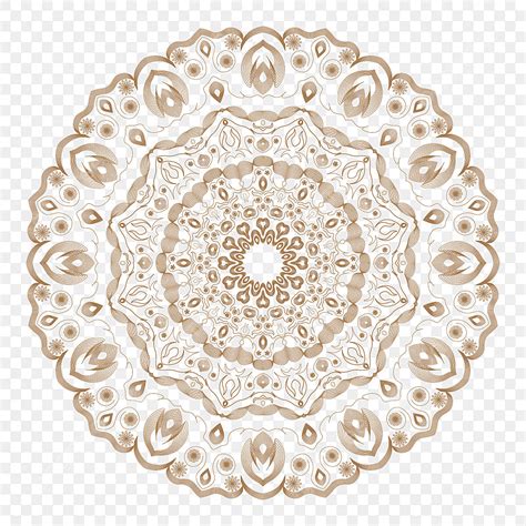 Luxury Ornamental Mandala Vector Art Png Gold Luxury Mandala Design