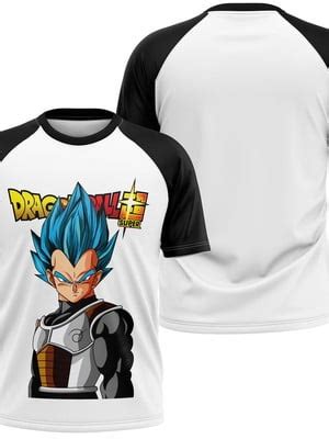 Camiseta Vegeta Dragon Ball Super Compre Produtos Personalizados No Elo7