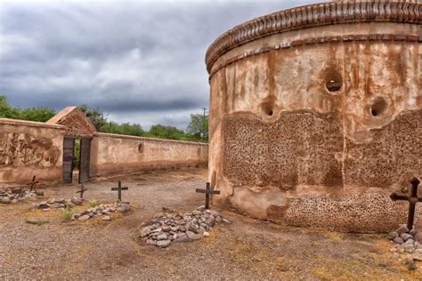 Tumacacori Mission Stock Image Image Of Ruin Jesuit 75761597