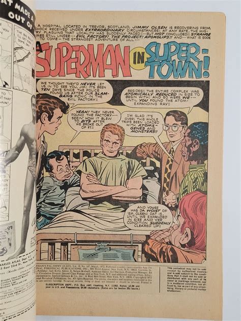 SUPERMAN S PAL JIMMY OLSEN 147 FN 1972 JACK KIRBY ART BRONZE AGE