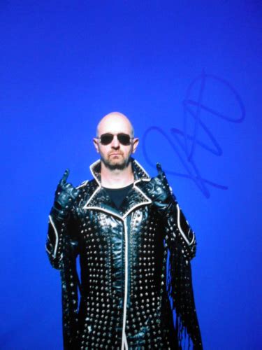 Rob Halford Original Signiert Grossfoto Judas Priest Ebay