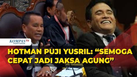 Momen Hotman Paris Doakan Yusril Jadi Jaksa Agung Hingga Bercanda