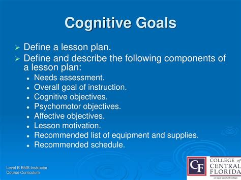 Psychomotor Objectives In Lesson Plan Get Images