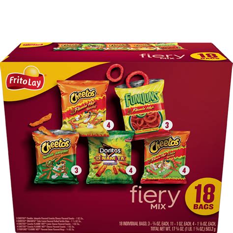 Frito Lay® Fiery Mix Variety Pack Variety Packs