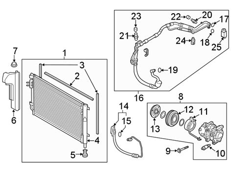 Kia Rio Air Conditioning A C Condenser Condenser Assembly Cooler