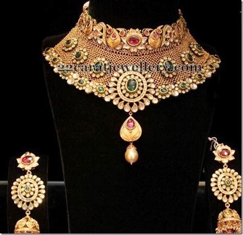 Heavy Antique Bridal Piece Jewellery Designs