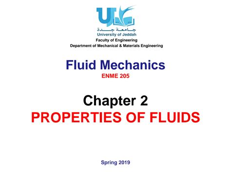 Solution Fluid Mechanics Chapter 2 Properties Of Fluids Studypool