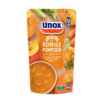 Unox Soep Pompoensoep Ml Bestellen Jumbo