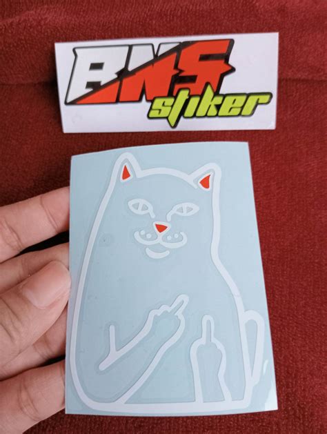 Stiker Cutting Kucing Fucek Lazada Indonesia