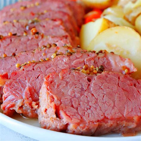 Instant Pot Corned Beef Crunchy Creamy Sweet