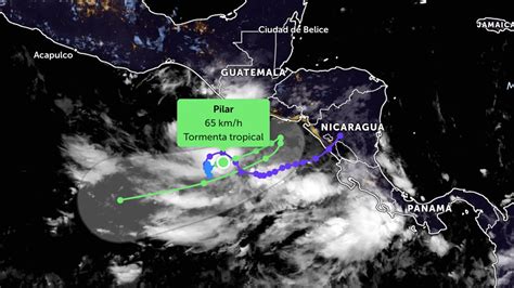 México reporta la formación de la tormenta tropical Pilar en el Pacífico