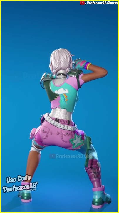 Fortnite Stuck Tiktok Emote With Pastel Brite Raider Skin Thicc 🍑😍 Hot