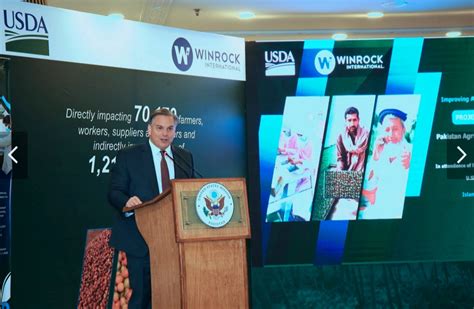 U S Ambassador Blome Remarks At The Pakistan Agriculture Development Project Closing Ceremony