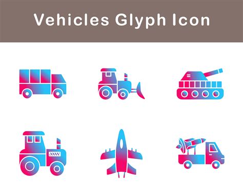 Vehicles Vector Icon Set 20646782 Vector Art At Vecteezy