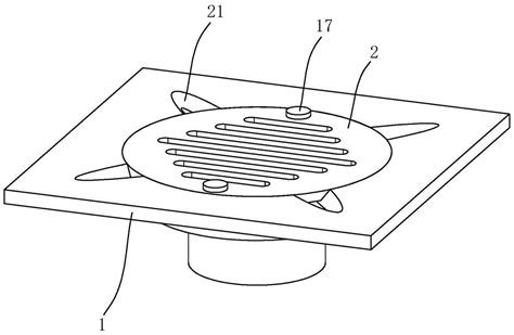 一种防堵地漏的制作方法