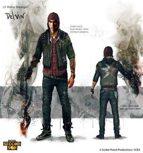 HORIA DOCIU Super Powers Art Infamous Second Son Delsin Rowe