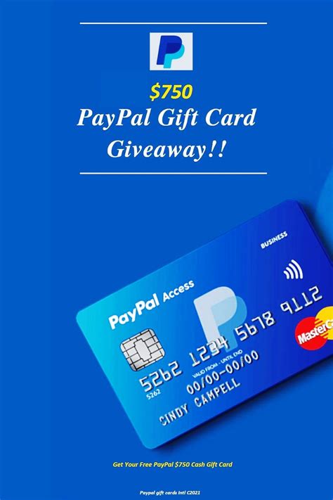 Get Your Free 750 Paypal T Card Make Some Money Through Paypal Sign