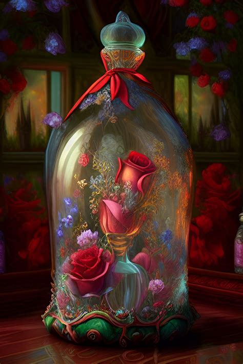 Dreamy Art Beautiful Fantasy Art Rose Flower Pictures Cute Flower