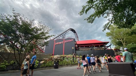 Wildcats Revenge Off Ride Footage In K Hersheypark Youtube