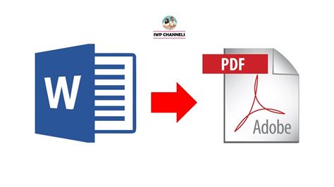 Cara Merubah File Word Ke Pdf Dengan Cepat Youtube