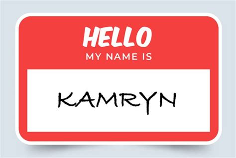 Kamryn Name Meaning Origin And Significance