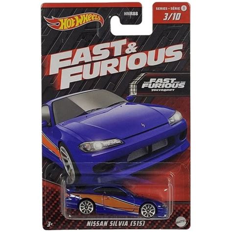 Mattel Hot Wheels Fast And Furious Nissan Silvia Hnr Hnr Toys Shop Gr