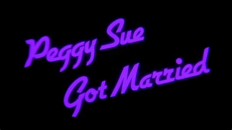 Peggy Sue Got Married 1986 Trailer Kathleen Turner Nicholas Cage Youtube