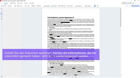 So Machen Sie Vertrauliche Informationen In Einem Pdf Mit Hilfe Von