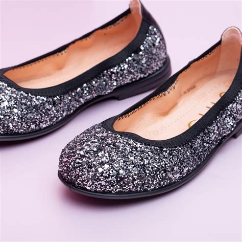 Glitzer Ballerinas Sabrina Unisa Schuhe für Mädchen