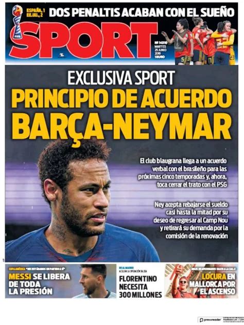 Neymar Cada Vez Más Cerca Del Barcelona Las Claves Del Acuerdo Para