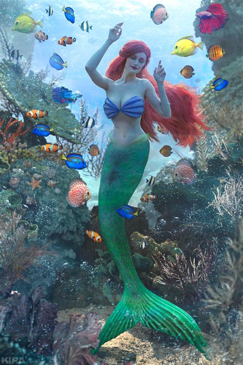 The Little Mermaid Ariel Cosplay By Clairesea On Deviantart