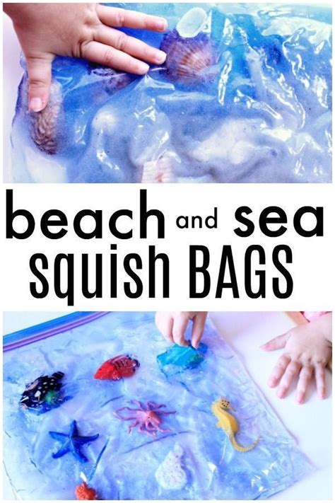 Beach And Ocean Sensory Squish Bags Fantastic Fun And Learning Ocean