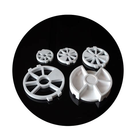 XTL Sintyron 98 Alumina Content Black Color Alumina Ceramic Valve Disc