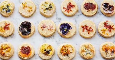 Botanical Shortbread Cookies