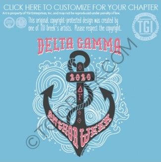 Delta Gamma Mtst Anchor Week Tgi Greek