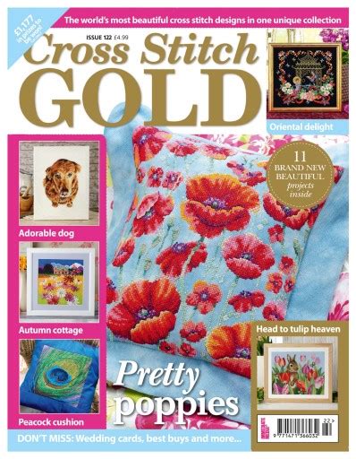 Cross Stitch Gold Magazine August 2015 Back Issue