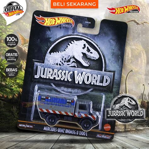 Jual Hot Wheels Entertainment Jurassic World Mercedes Unimog Shopee Indonesia