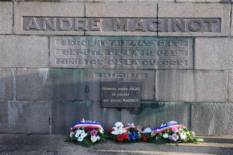 Hommage Andr Maginot La Flamme Sous L Arc De Triomphe