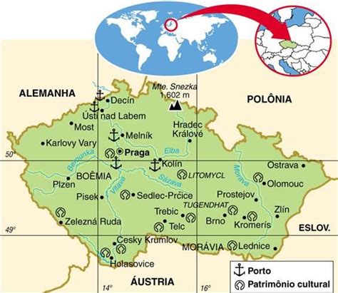 Rep Blica Tcheca Aspectos Geogr Ficos E Socioecon Micos Da Rep Blica