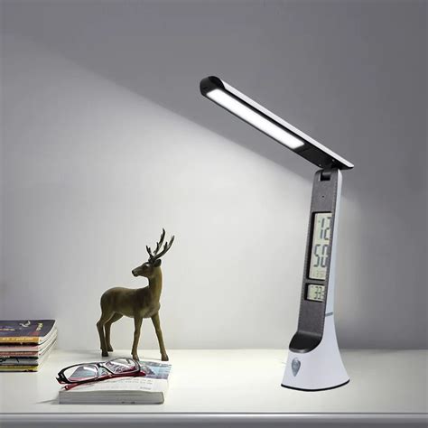 Lampe De Bureau Avec Heure Lampe De Nuit Led Desk Lamp Lamp Led