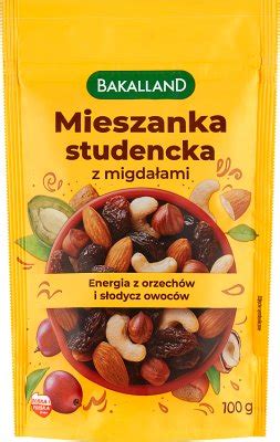 Bakalland Mieszanka Studencka Z Migda Ami