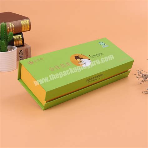 Customized Luxury Rigid Cardboard Side Flap Hot Stamping Gold Foil