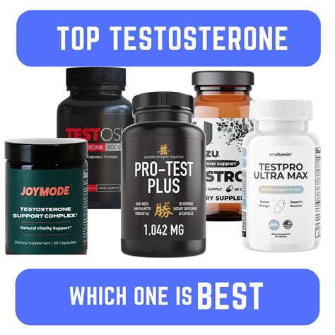 The Ultimate 5 Testosterone Boosters That Will Strengthen Your