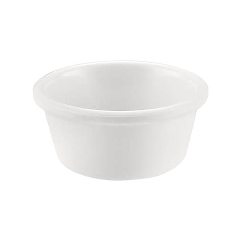 Ramekin W 6 Oz 3 7 8 Melamine White Pack Of 8 Walmart