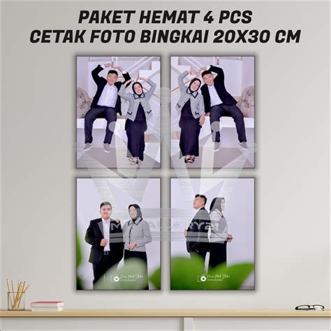 Jual Paket Hemat Pcs X Cm Rp Cetak Foto Bingkai Media Papan