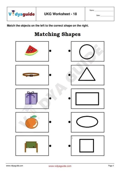 Activity Sheet For Lkg Class